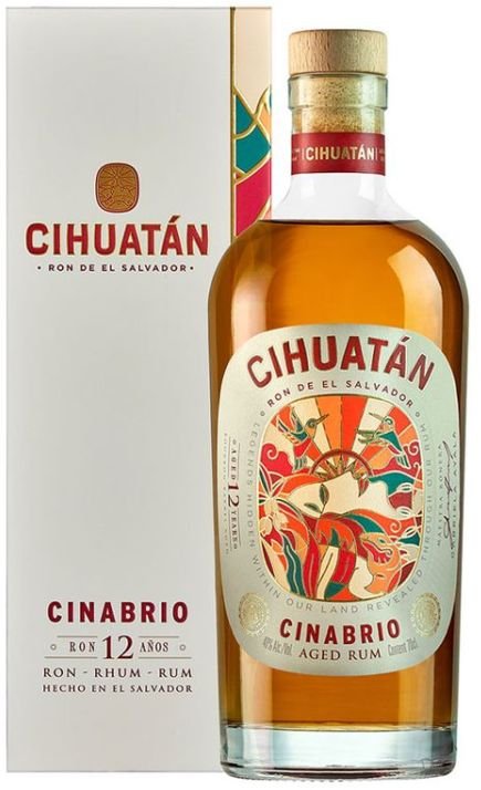 Rum Cihuatán Cinabrio 12y 0,7l 40%