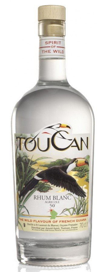 Rum Toucan Blanc 0,7l 50%